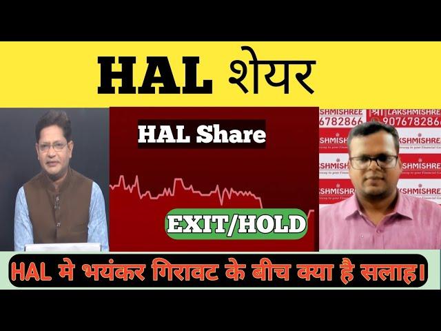 HAL SHARE NEWS | HAL SHARE LATEST NEWS TODAY | HAL PRICE ANALYSIS, EXIT OR HOLD