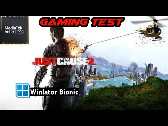 Just Cause 2 | Support DXVK For Mali GPU | Winlator Bionic | Mediatek Helio G99 Test