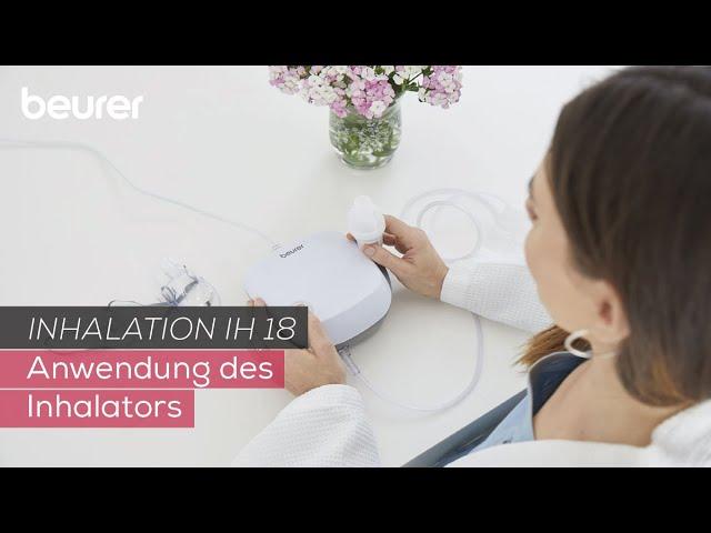 Inhalator ideal bei Erkältung, Asthma und Atemwegserkrankungen | Beurer IH 18