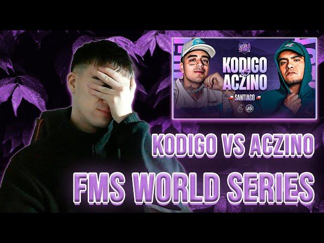 VOTACIÓN ACZINO vs KODIGO FMS WORLD SERIES 24 Jornada 2 - CHILE