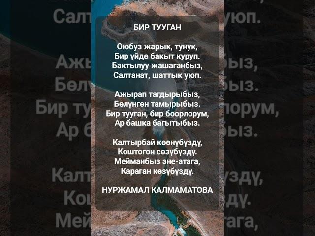 БИР ТУУГАН