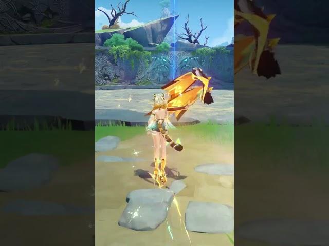 Xilonen skill #shorts #gameplay #genshinimpact #genshin #gamer #game #natlan #spoiler #hoyoverse