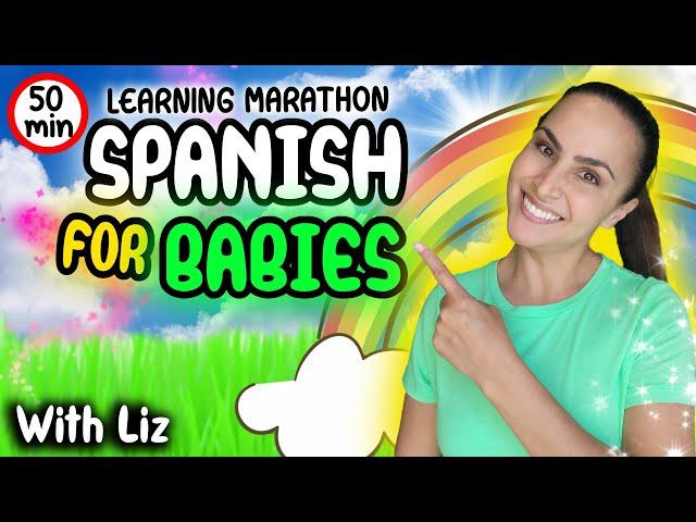 Bilingual Baby: Fun & Easy Spanish Lessons for Babies & Toddlers! Fruits Veggies & Essential Skills!