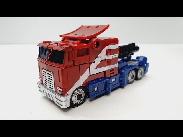 TRANSFORMERS Daban 9913 IDW Optimus Prime 트랜스포머 다반 9913 옵티머스프라임 변신 영상[범아빠장난감티비]