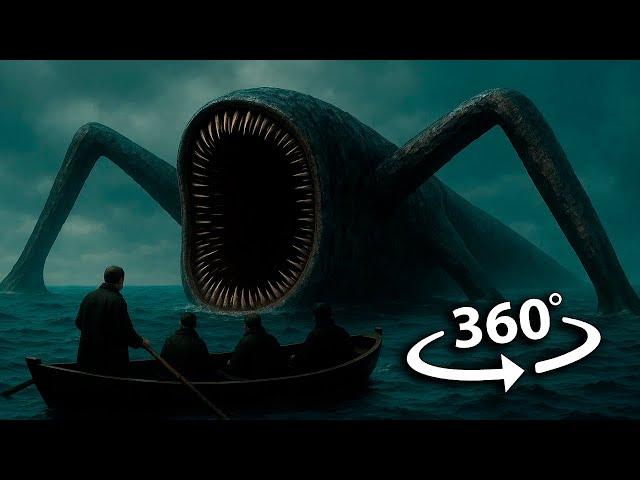 360° VR Sea Eater Monster Caught on Camera - Eater Sea Monster Appears