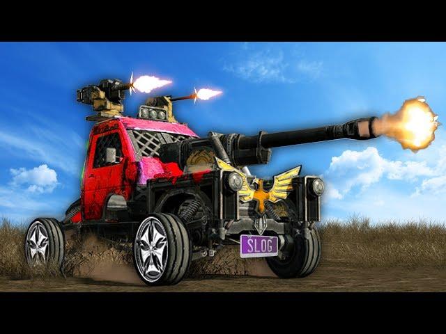 INSANELY MODDED BATTLE TRUCK! (Crossout)