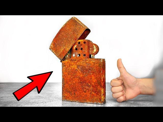 World’s Largest Lighter Restoration ASMR