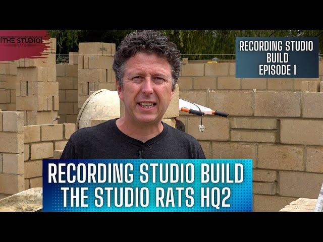 Recording Studio Build Part 1 - The Studio Rats HQ 2