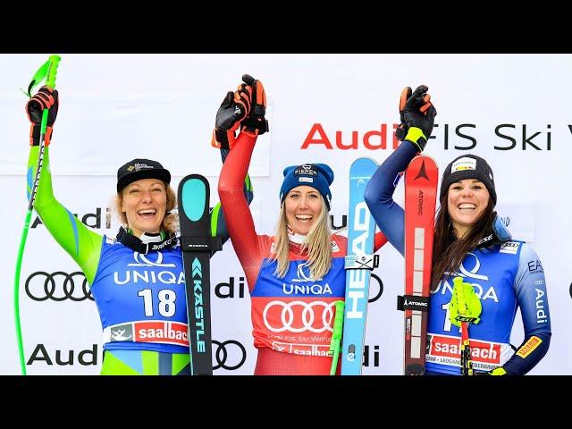 AUDI FIS Ski World Cup finals - women's downhill - Saalbach (AUT), March 23, 2024