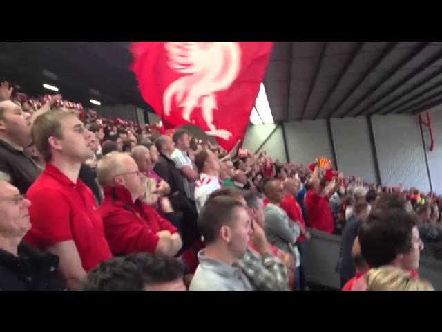 You'll never walk alone the Kop