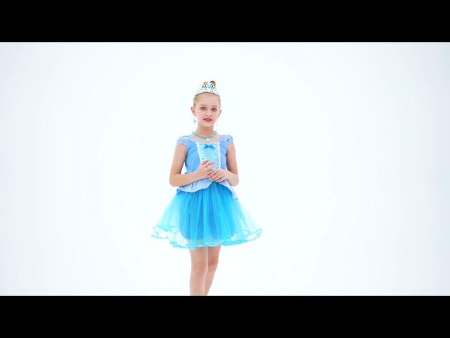 AmzBarley Girls Princess Dress Costume Kids Fancy Party Outfit Birthday Cosplay Dresses