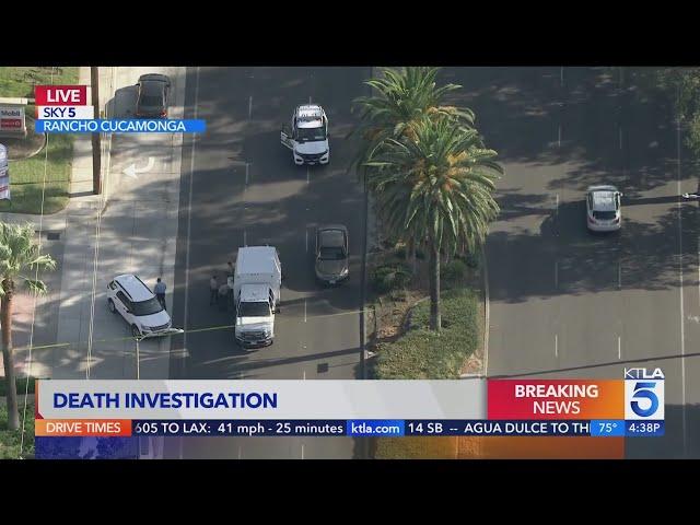 Death investigation in Rancho Cucamonga