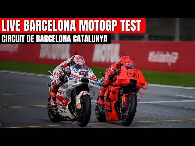 Live MotoGP Today Barcelona Test | Marc Marquez New Color