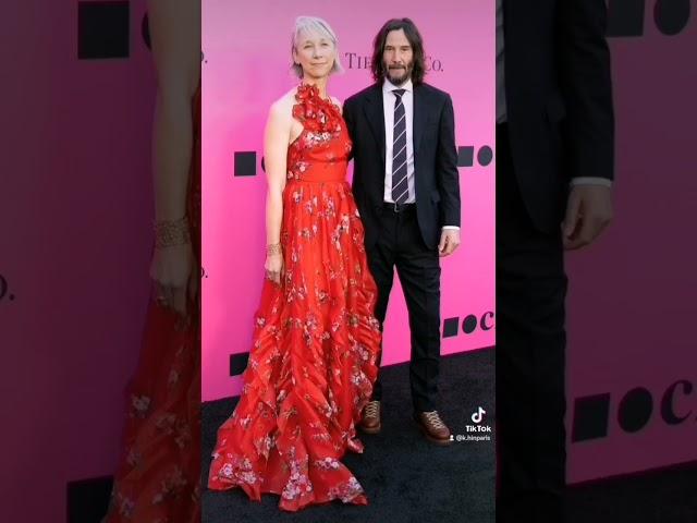 keanu Reeves & Alexandra Grant. Love and complicities #celebrity#couple#short  ##cinema#love #shorts