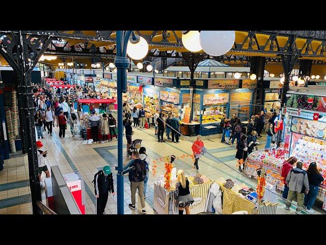 Budapest Central Market Hall, The Most Famous Market | Everything is Fresh,Is it worth it?|Hungary