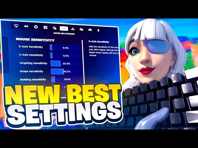 BEST Chapter 5 PC Keyboard & Mouse Settings, Sensitivity + Keybinds In Fortnite!