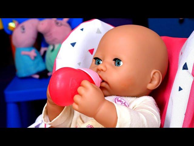 Baby Annabell Doll: Baby Doll Feeding Time - Pretend Play Cooking Toy Food for Baby Alive Doll