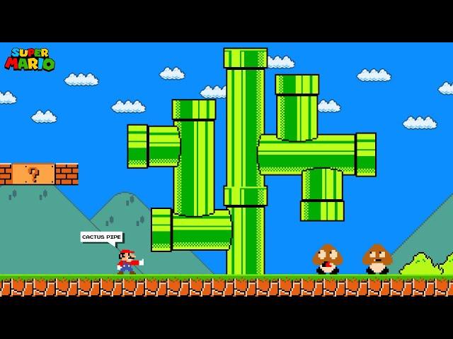 Super Mario Bros. But Mario Can Custom Anything...