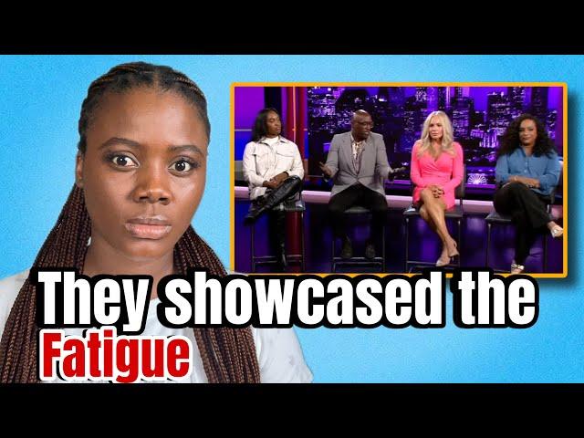 Debate: Black Panel Explodes After White Woman Admits There’s Black Fatigue.