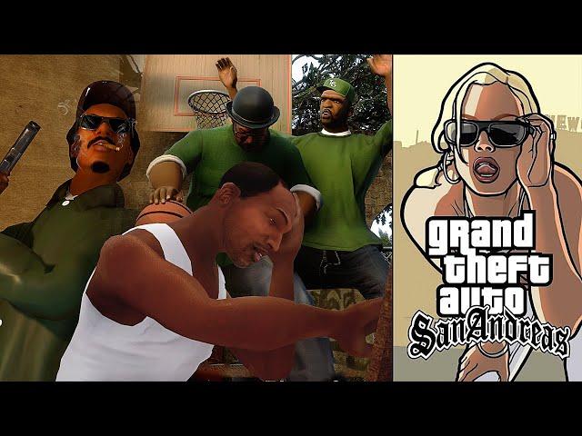 GTA San Andreas Definitive Edition — Игрофильм, часть 1