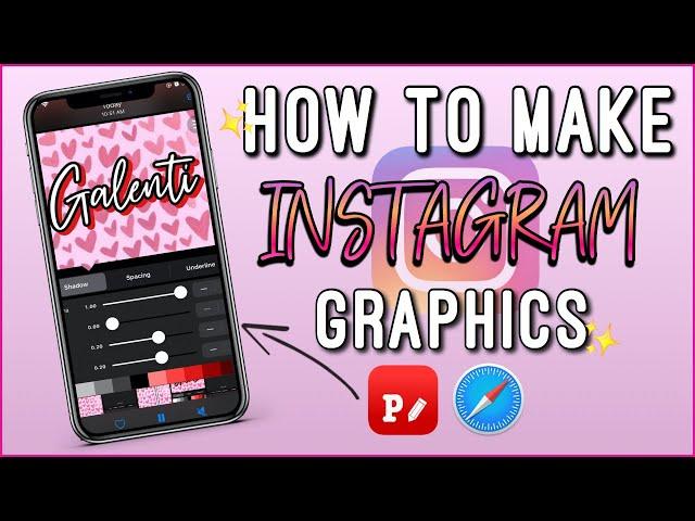 MAKE FLYER/GRAPHICS FOR YOUR BUSINESS INSTAGRAM ON YOUR IPHONE  EASY | ENTREPRENHER LIFE EP.14 