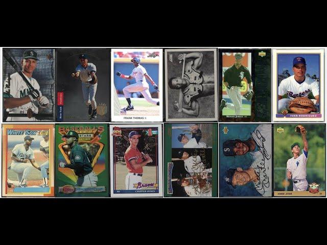 The 30 Most Valuable Baseball Cards From 1990-1994