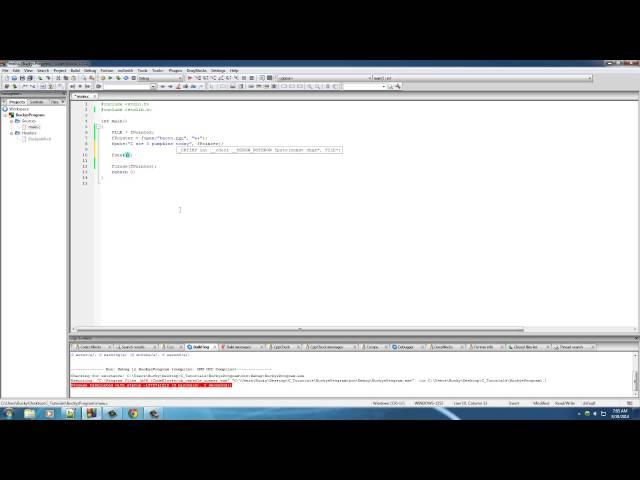 C Programming Tutorial - 53 - Random File Access