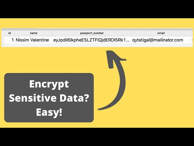 How to Encrypt Database Fields in Laravel?