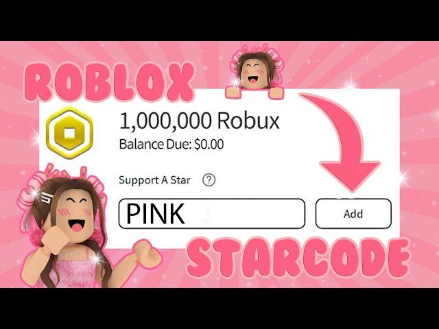 how to get a ROBLOX STARCODE! || mxddsie 