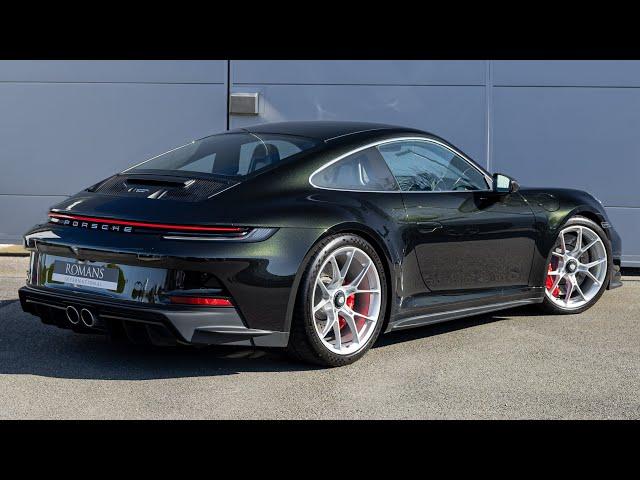 2022 Porsche 911 (992) GT3 Touring - PTS Dark Olive Metallic - Walkaround + Engine & Exhaust Sound