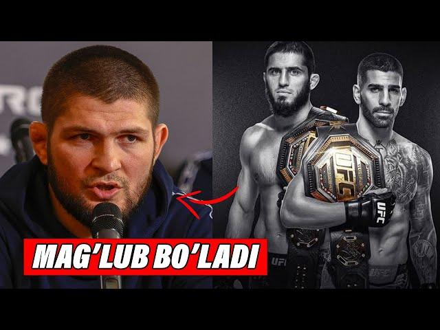 ISLAM VA TOPURIYA JANGIGA HABIB VA BOSHQA UFC JANGCHILARINING FIKRI!