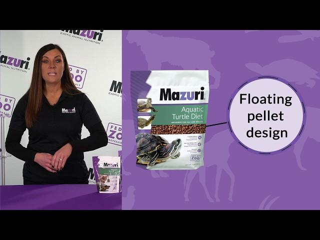 Mazuri® Aquatic Turtle Food & Gel