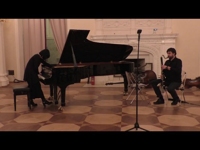 Julia Kravchenko (piano), Leonid Perevalov (bass clarinet)