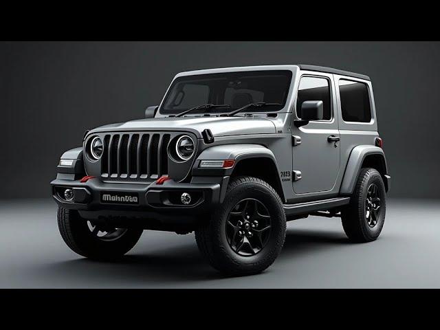 Mahindra Thar: A Bold, Boxy SUV Built for Adventure"