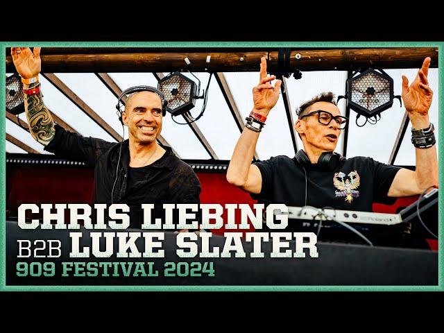 CHRIS LIEBING B2B LUKE SLATER at 909 FESTIVAL 2024 | AMSTERDAM