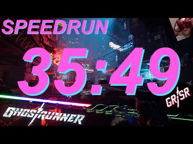 Ghostrunner In Under 36 Minutes (35:49 Ghostrunner Speedrun Any% Inbounds)