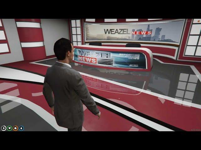 Weazel News-MLO Interior & map for Roleplay | FiveM mlo shop