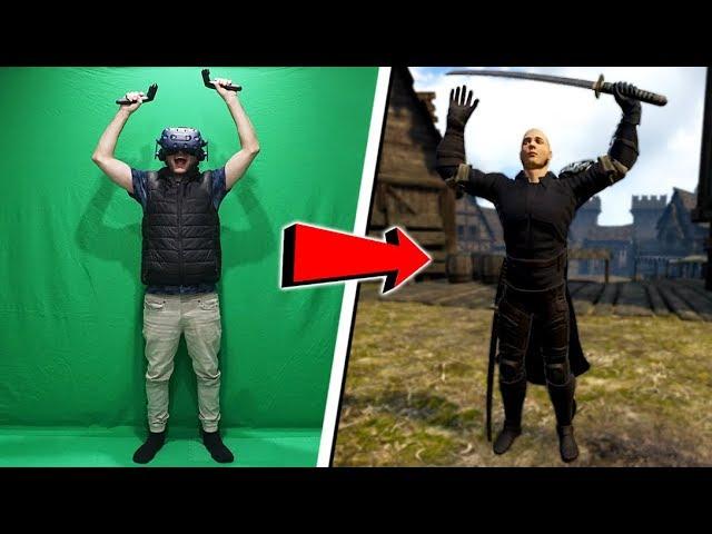 Fighting in VR with full body tracking (amazing)