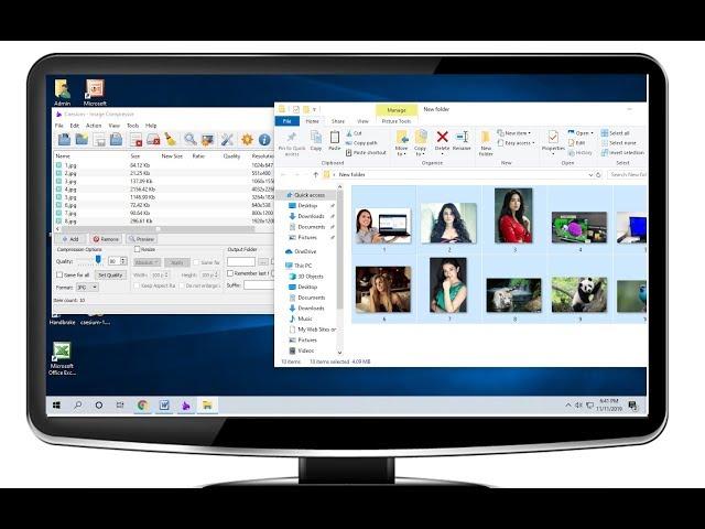 How to Compress or Resize All Images At Once in Windows PC