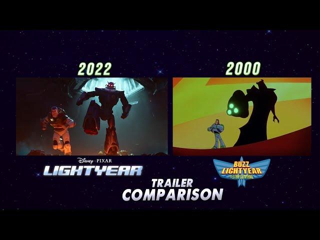 Disney-Pixar's Lightyear (2022) - Trailer 1 Comparison