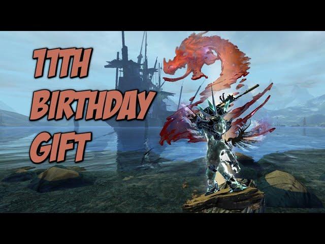 11th Birthday Gift Guild Wars 2