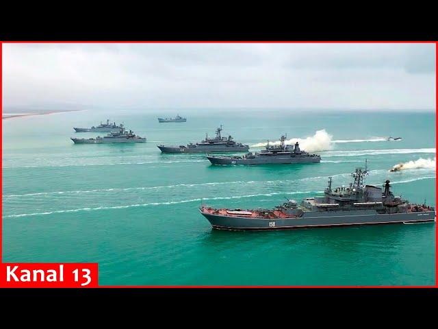 Tragic events for Russian fleet in the Mediterranean Sea; Russians are expelled from Middle East