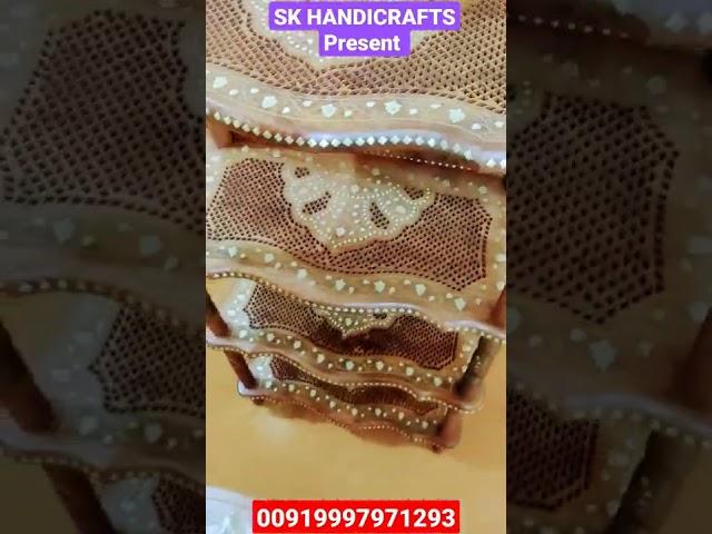 wooden handicraft Conner & side table 2022 SK HANDICRAFTS Present. Saharanpur wooden handicraft