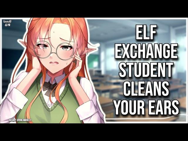 3DIO ASMR | Foreign Exchange Student Performs Elven Ear Cleaning Ritual  | Soft Spoken Sleep Aid