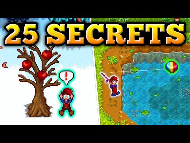 25 Best Kept Secrets In Stardew Valley