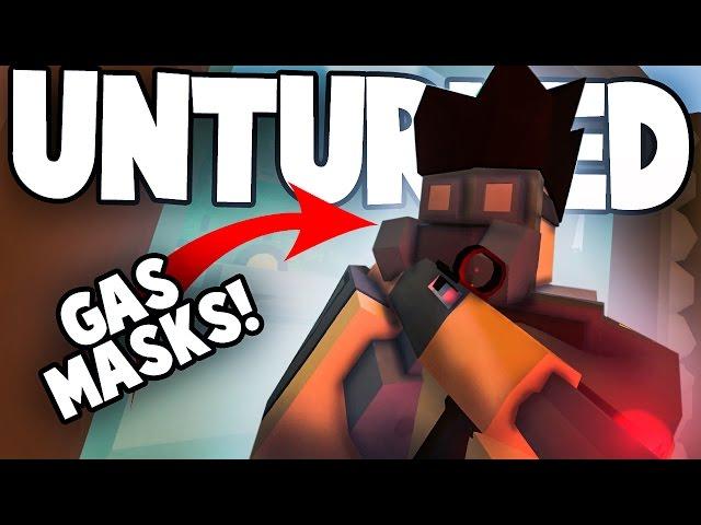 Unturned 3.15.5.0: Gas Masks & Bulletproof Glass! (Streamer Mode + New Furniture Too)