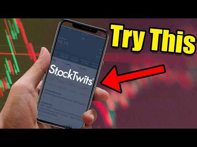 How To Use StockTwits To Find Stocks To TRADE