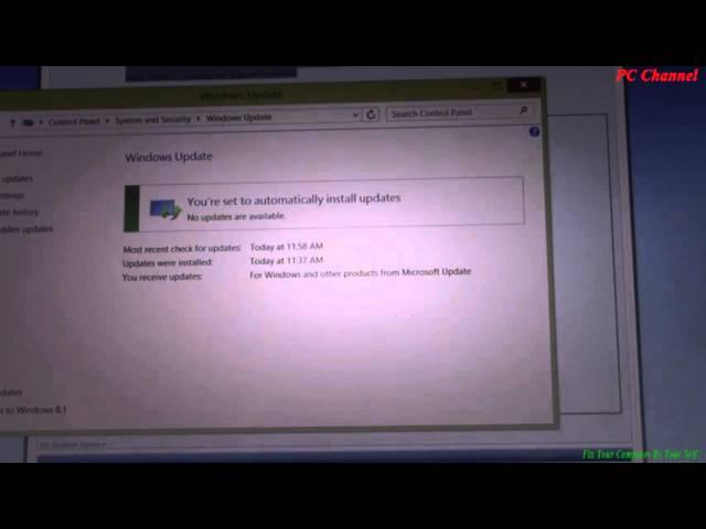 Fix Windows 8.1  Windows Update Error Code 8024402F