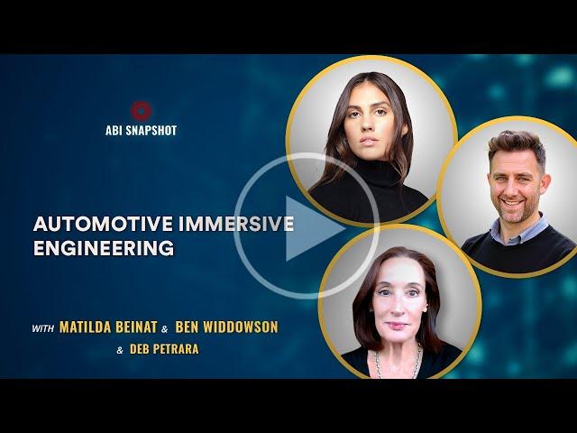 Automotive Immersive Engineering