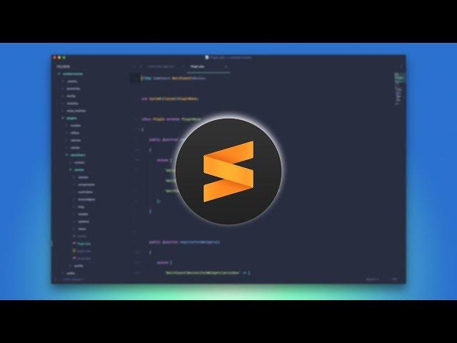 My Sublime Text 3 Setup